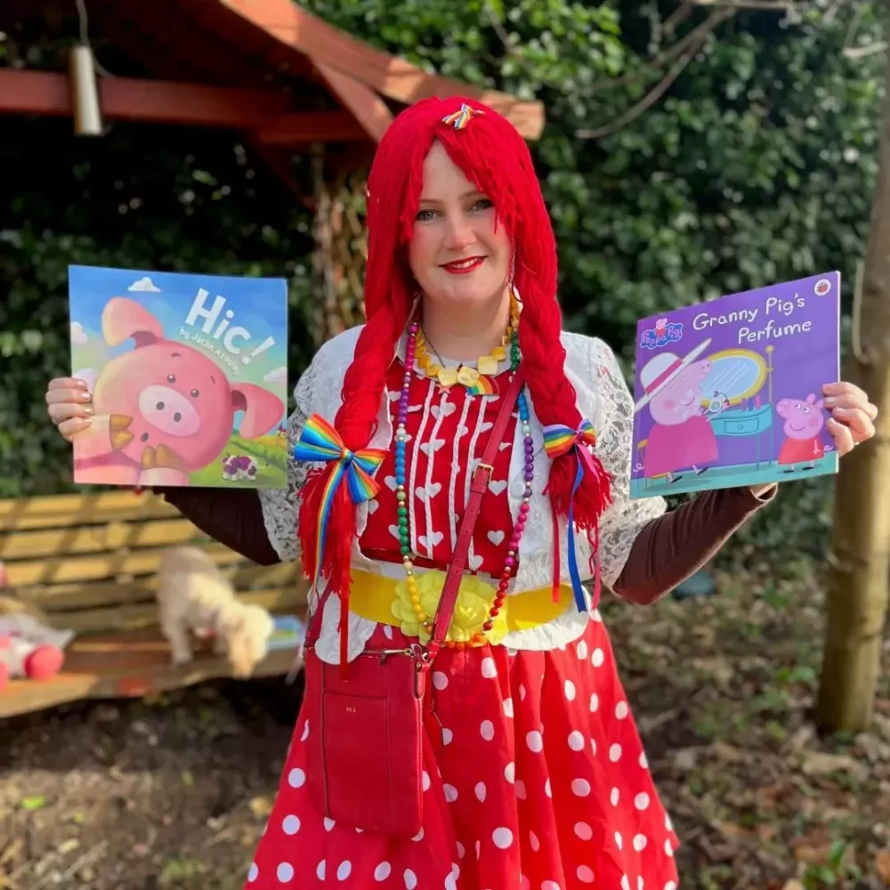 Piggy tales story session at Odds Farm Park